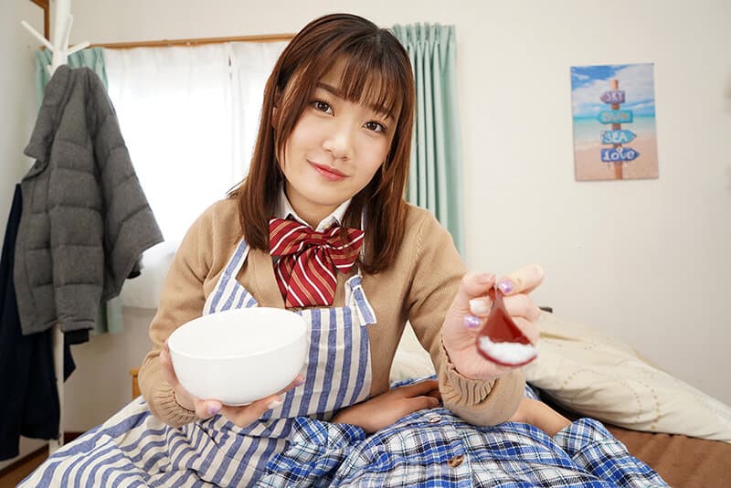 PXVR-052 【VR】仰天極上アングル 寝てるだけVR お見舞いに来た教え子の爆乳アピールにオチンチンが逆らえずに中出し生SEX！！ 小梅えな