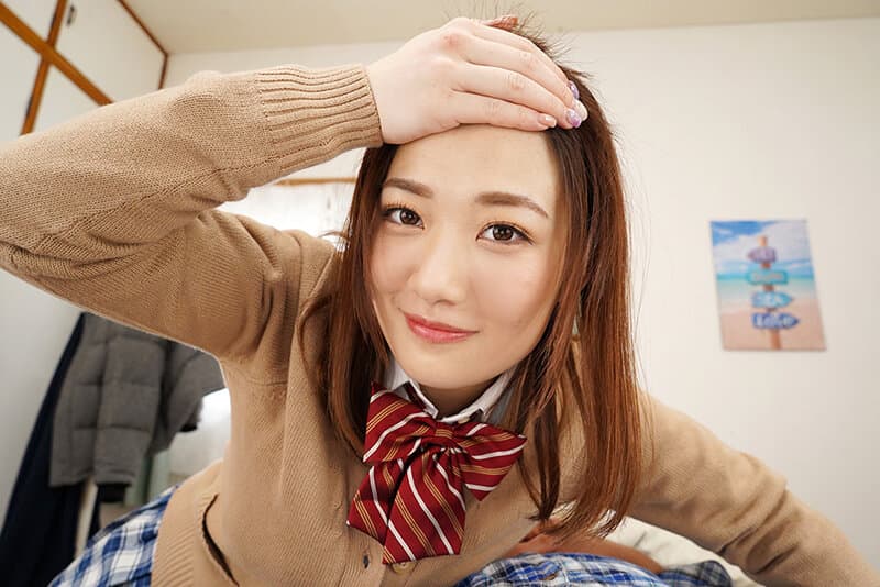 PXVR-052 【VR】仰天極上アングル 寝てるだけVR お見舞いに来た教え子の爆乳アピールにオチンチンが逆らえずに中出し生SEX！！ 小梅えな