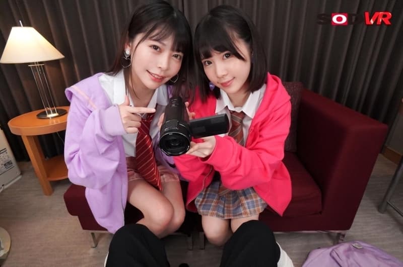 DSVR-1089 [VR] Saddle Taken VR Bitch J ○ 是鱿鱼，一边被相机拍到令人尴尬的身材 反向 3P Hinako Mori Nanami Yokomiya