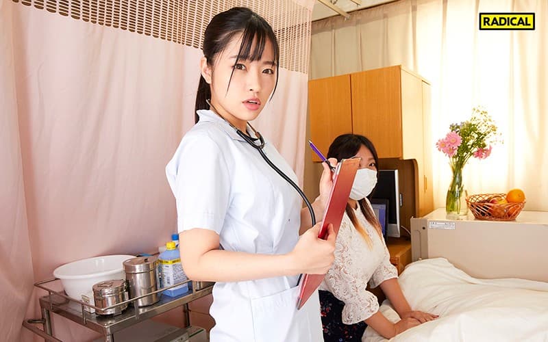 MANIVR-018 [VR] 一个巨乳小恶魔护士，在来访的她旁边勾引旋律椿りか