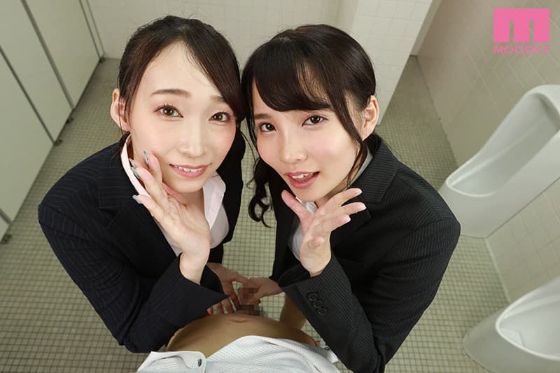 MDVR-134 【VR】蓮実クレアと枢木あおいの超ささやき淫語W痴●SPECIAL VR 電車内JOI?トイレ内フェラ?図書館内逆3P！！抜群のコンビネーション×ノンストップで淫語に浸りつづけて脳みそとチ○ポがトロ～トロ体験！！