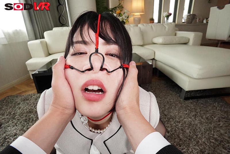DSVR-836 [VR] 美妇鼻勾SEX 一边看高飞女扭曲的猪鼻脸一边侮辱性爱