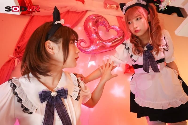 DSVR-1021 [VR] Pien 3PVR 在开着的咖啡厅偷偷摸摸澪酱的时候，被小A抓住了！太爱我并互相竞争的Pien女孩。 Chi ● 想一边滴男人汁一边做瑜伽，结果一下子就做了3P。