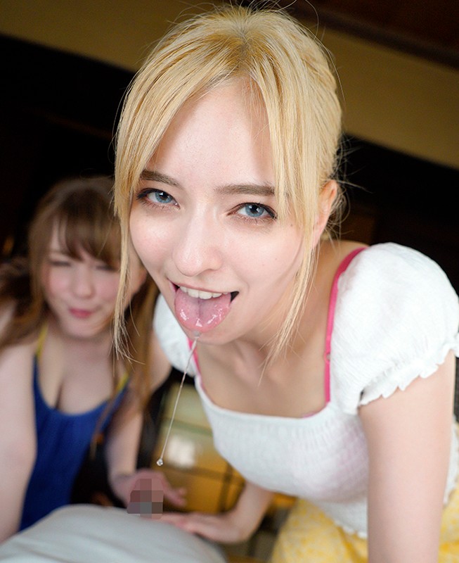 DANDYHQVR-010 [VR] VR for Supine Senzuri 一边盯着金发美女 W 女牛仔的蓝眼睛一边舔全身