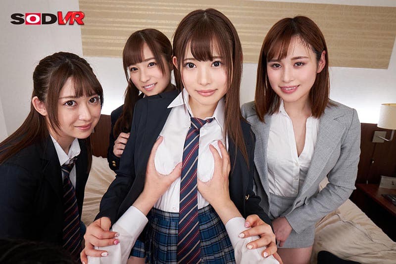 DSVR-696 [VR] 我是唯一的男生！ ?? Yariman J ● 和 Strong ● 学校旅行期间的哈林国王游戏