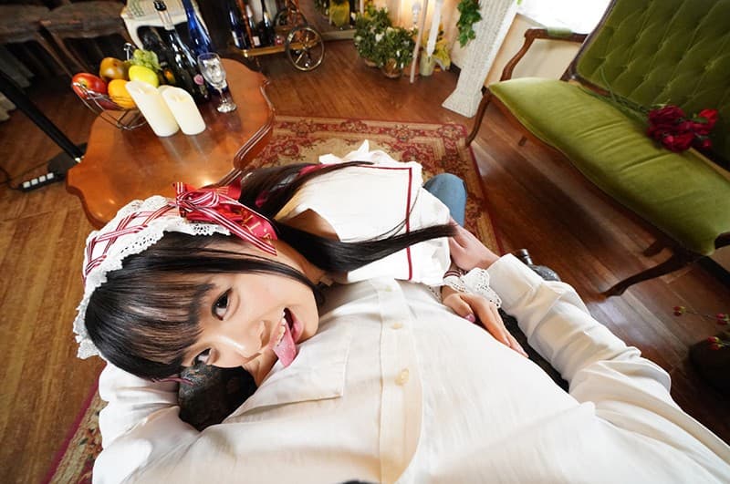 WPVR-210 [VR] 认真服务你的乳头……我自己的洛丽塔女仆花音うらら