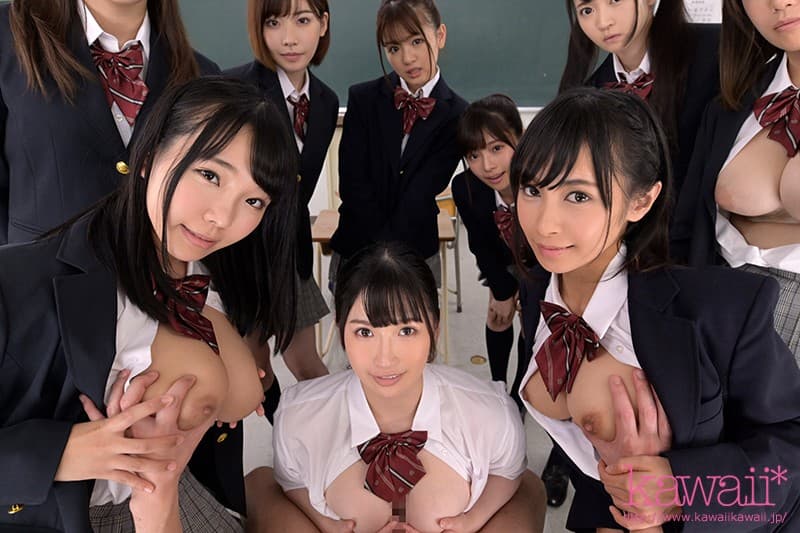 KAVR-065 [VR] 男女同校一年级 我是唯一一个进入女校的男生！ ??学姐社团活动征集太色情每天都是金球！没有障碍！ 1比9哈莱姆学院天堂！ ！！