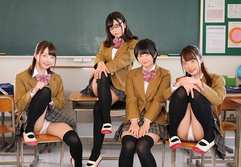 HUNVR-041 [VR] “你为什么要跑出去约会？ ??每个人都制定了后校规则。让我们停止触摸他！ ！！你知道，对吧？ ??会发生什么……”……我进的学校只有女生，我是唯一的男生！当我进入这样的学校时，还有一条荒谬的校规！回校规…