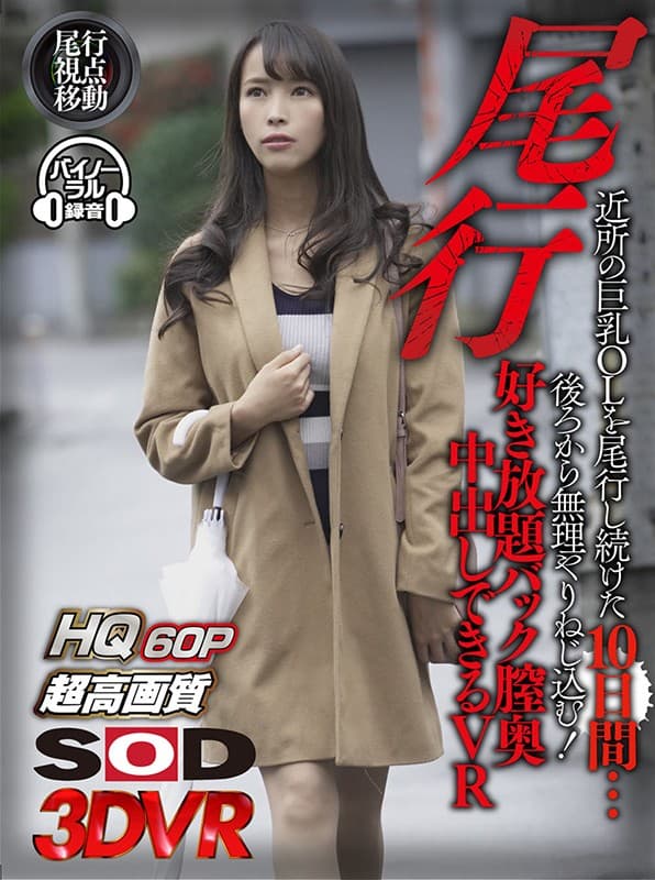 DSVR-630 [VR] 尾随VR [改进的追击入侵后视点] 10 天持续跟踪附近的大奶办公室小姐…从后面强行拧入！可以随心所欲地射精的 VR