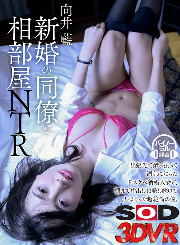 DSVR-641 [VR] 与新婚同事同房NTR 出差喝醉的邋遢小人妻和一直持续到早上10次中出的超凡我。 向井藍