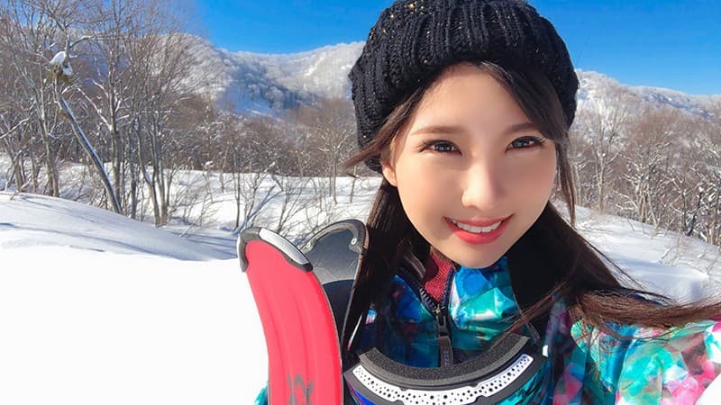 KMVR-866 [VR] 带 Erica 去滑雪 有村えりか