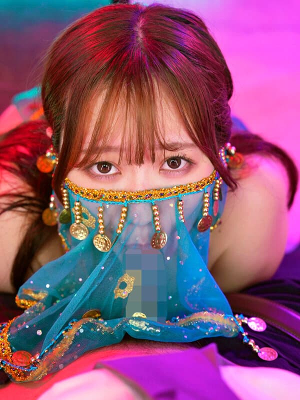 AJVR-283 【VR】与巨乳肚皮舞娘尽情玩耍，丰富的隐藏选项，透视面纱口交让人欲罢不能→激烈扭动骑乘位追击→不间断高潮直至精尽人亡 若菜穗