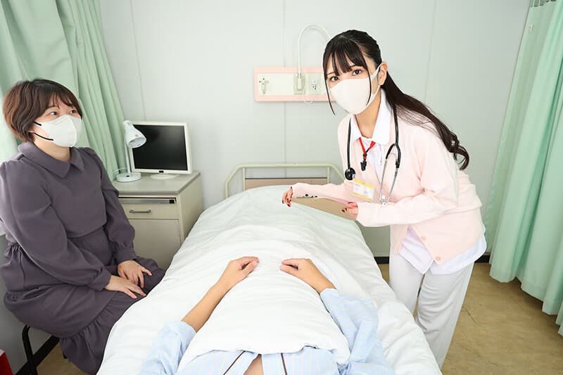 URVRSP-330 【VR】【8K VR】口罩美女护士的凝视，出院前被迫射精的住院生活