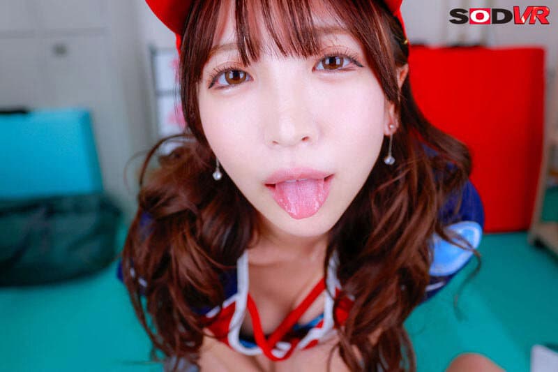 DSVR-1559 【VR】【8K】 全肯定口交啦啦队女孩 迷恋我的S级啦啦队女孩在更衣室瞄准DNA全力PtoM 小那海绫