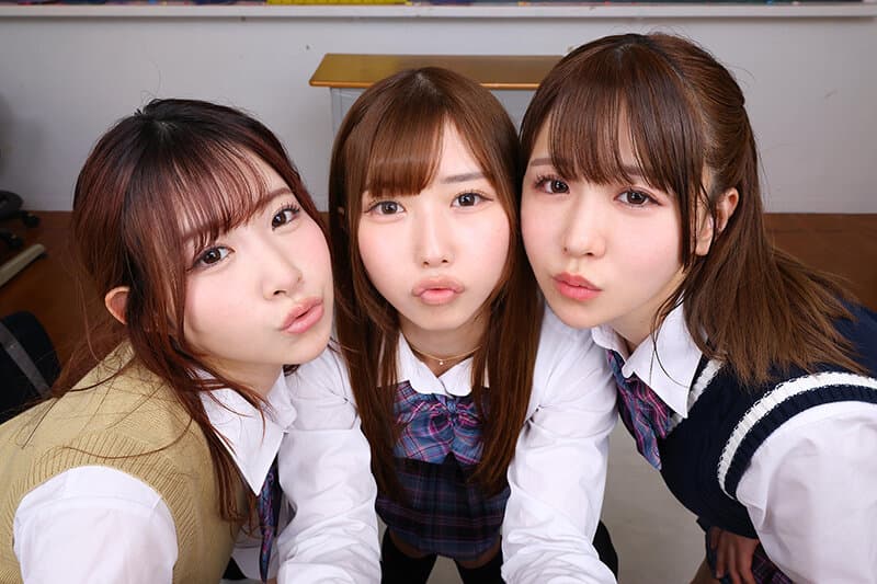 URVRSP-492 【VR】【8K VR】三年H班后宫美少女祭！全员实况中出无限畅玩特别学园祭！