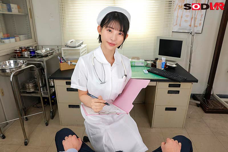 3DSVR-1802【VR】【8K】射精したい時に呼び出すと24時間どんな時でも ヌイてくれる痴女ナースがいる病院 宮島めい