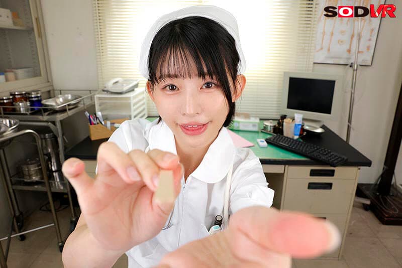 3DSVR-1802【VR】【8K】射精したい時に呼び出すと24時間どんな時でも ヌイてくれる痴女ナースがいる病院 宮島めい