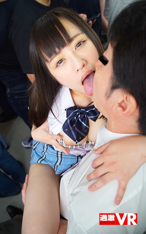 NHVR-050 [VR] 口水邋遢接吻●舔得很近的放荡女孩让父亲着迷○ Raw