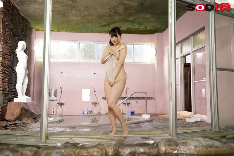 DSVR-450 【VR】温泉に入っていたらまさかの【タオル一枚 男湯入ってみませんか？】の撮影に出くわしてエッチな素人娘さんにヌかれちゃったVR