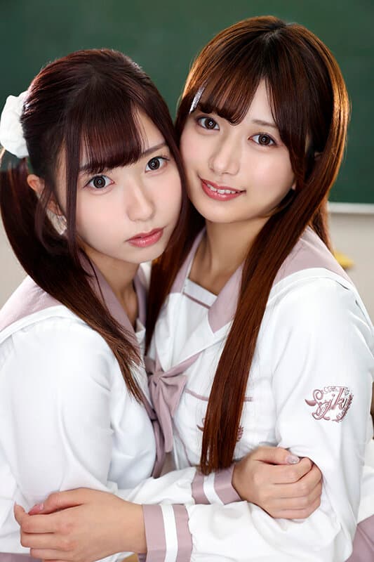 VRKM-1701【VR】シン?W顔面特化アングルSpecial VR ～顔面最高のビジュJ●がボクを奪い合い！？舐めまくりキスしまくり中出しハーレム！！～逢沢みゆ?北岡果林