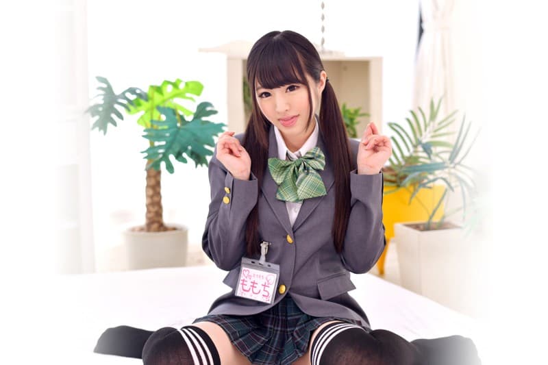 QRVR-014【VR】3DVR 新人限定ベロチュウ舐めまくり制服リフレ 桃尻かのん