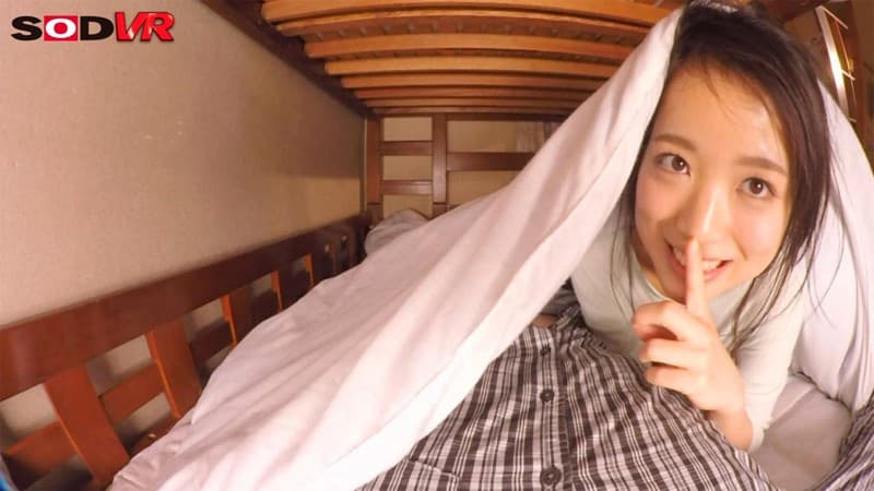 DSVR-223 [VR] VR 一个睡在长上下铺的帅弟弟半夜闯进我的被褥…偷偷睡在外面被脏话低语的性爱一ノ瀬梓