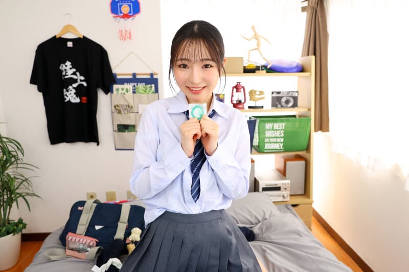 URVRSP-533 【VR】【8K】いつも笑顔で僕を応援してくれる後輩マネージャー 平山羽那