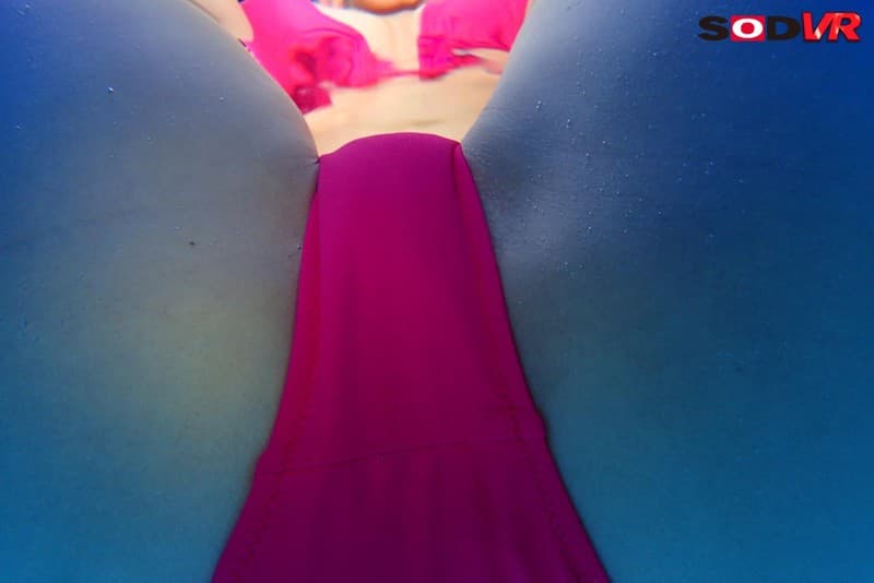 DSVR-253 [VR] VR史上首创！ VR超利落E罩杯潜入水中受邀到女大学生豪宅偷偷潜入水池，引火上身第二轮近距离接触性爱！ 八乃つばさ