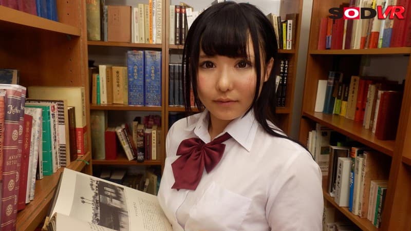 DSVR-144 [VR] [视点运动VR] 凝视图书馆美少女入裙！把它永远推下去，从里到外强奸它！