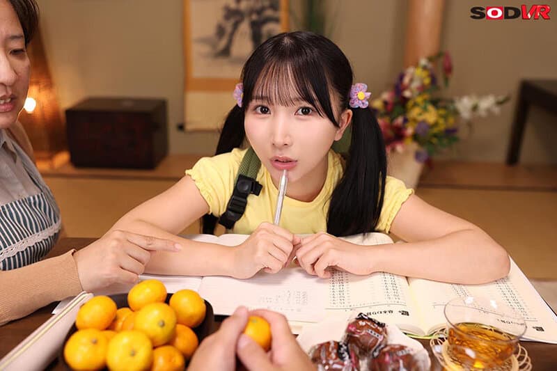 DSVR-1891 【VR】【8K】不擅长7段乘法表但玩弄乳头满分的妹妹，在暖桌中不断紧密活塞运动！！由良香奈