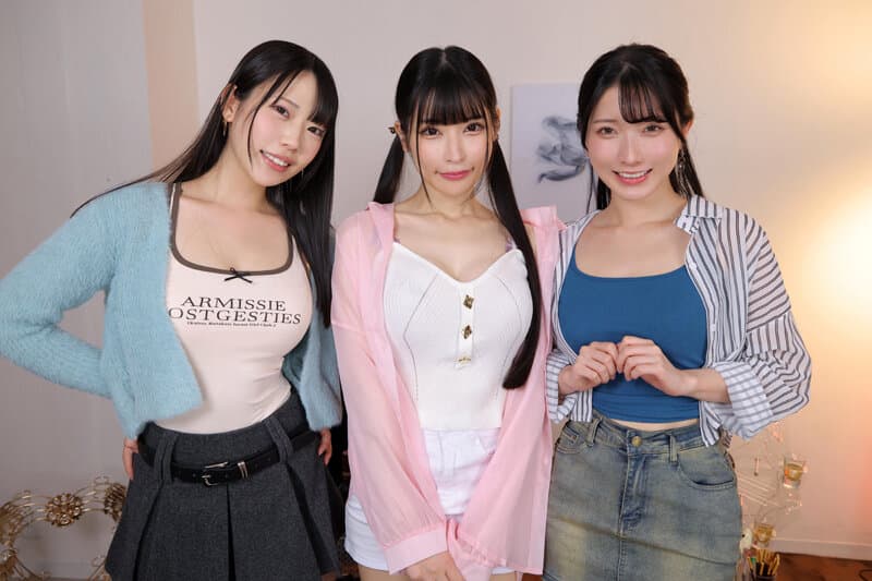 SAVR-1077 【VR】极致乳摇天堂 后宫狂欢实境性爱 樱由乃 胡桃樱 宫西光 影片截图 8