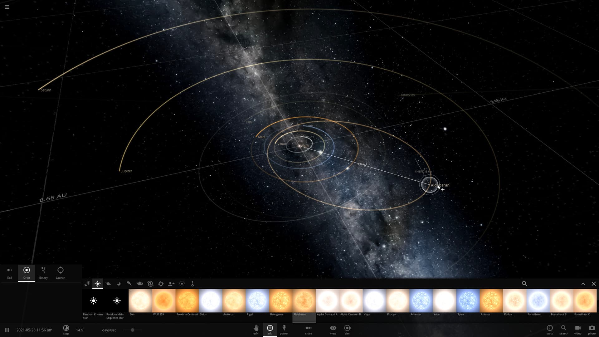 宇宙沙盒 (Universe Sandbox) 游戏截图