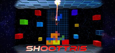 Oculus Quest 游戏《Shoottris VR》经典积木
