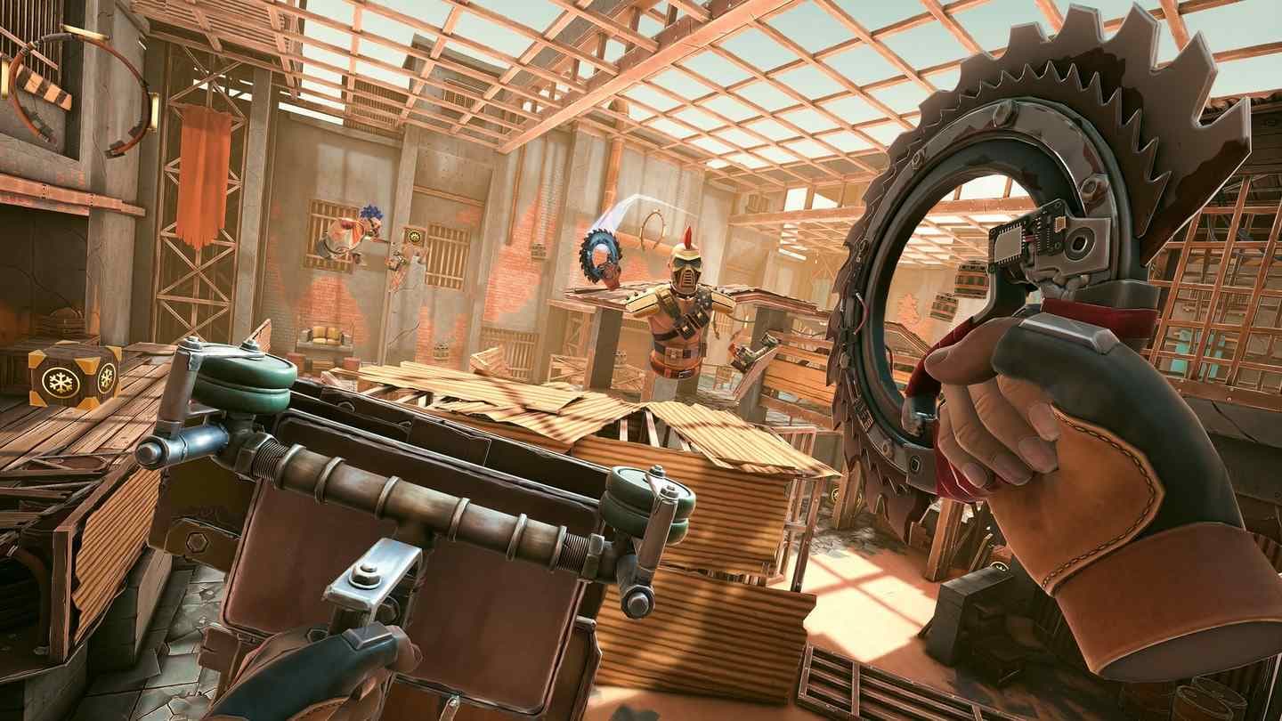 Oculus Quest 游戏《飞盘刀》STACK 游戏截图