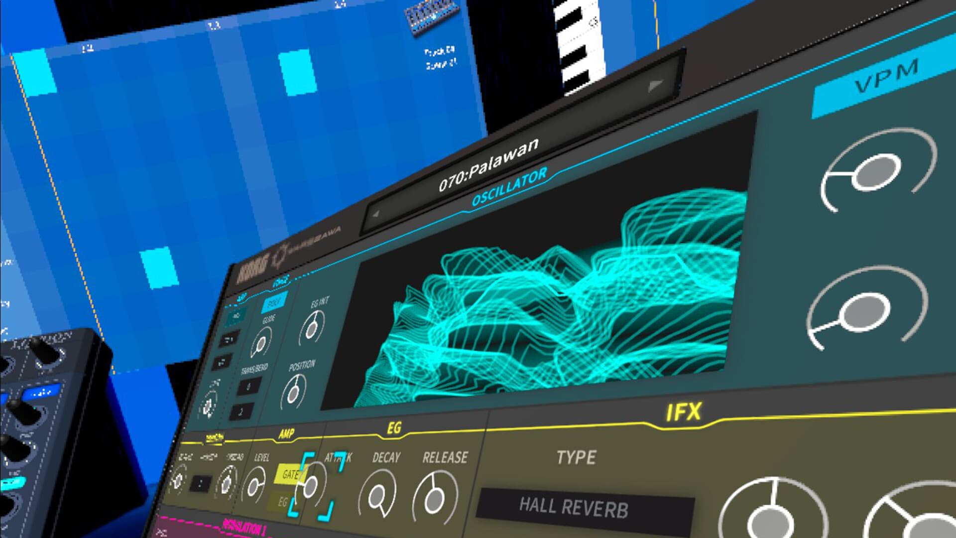 Oculus Quest 游戏《乐器合成 汉化中文版》KORG Gadget VR