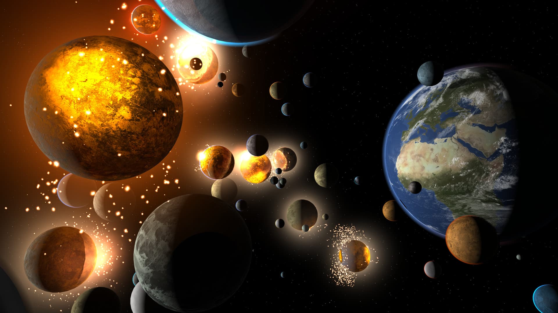宇宙沙盒 (Universe Sandbox) 游戏截图
