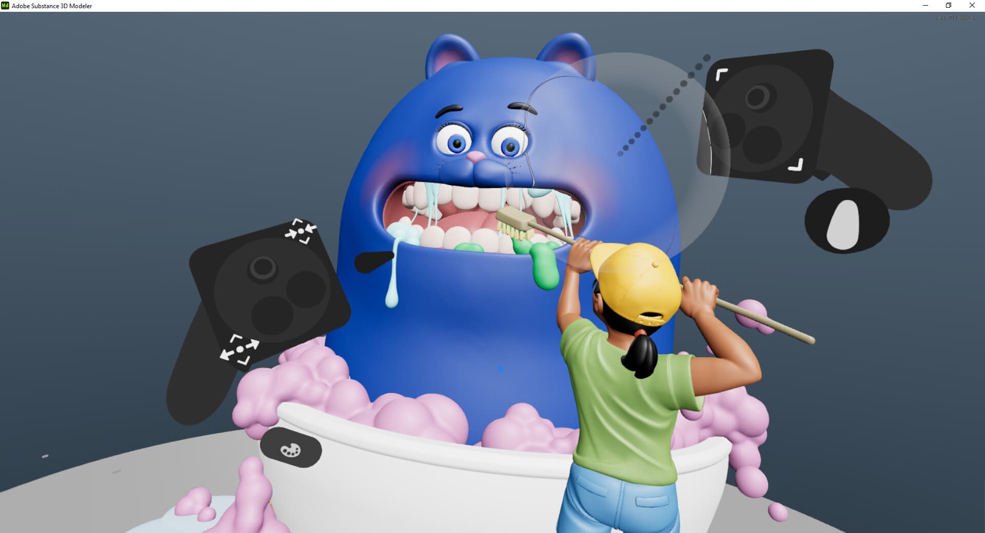 Adobe 物质 3D 建模器（Adobe Substance 3D Modeler）