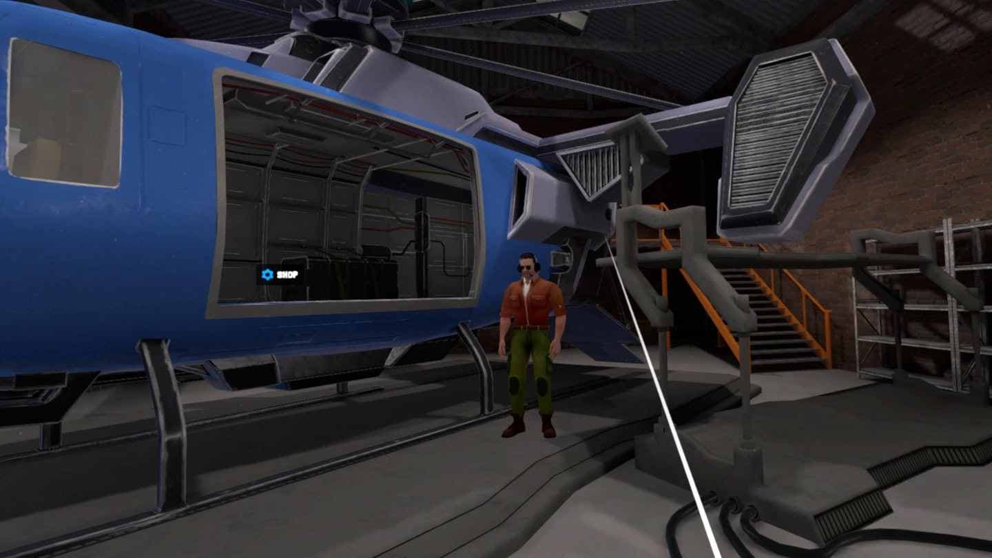 Oculus Quest 游戏《海利赖德》HeliRaid