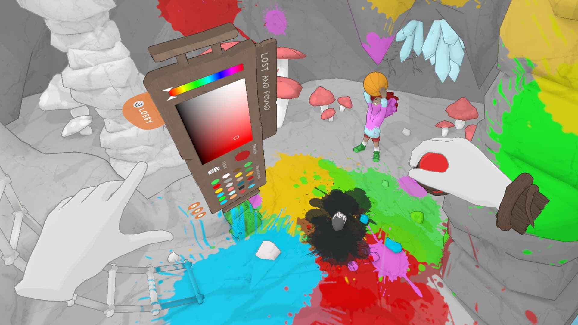 滑稽的配色 (Colorway Antics VR) 游戏截图
