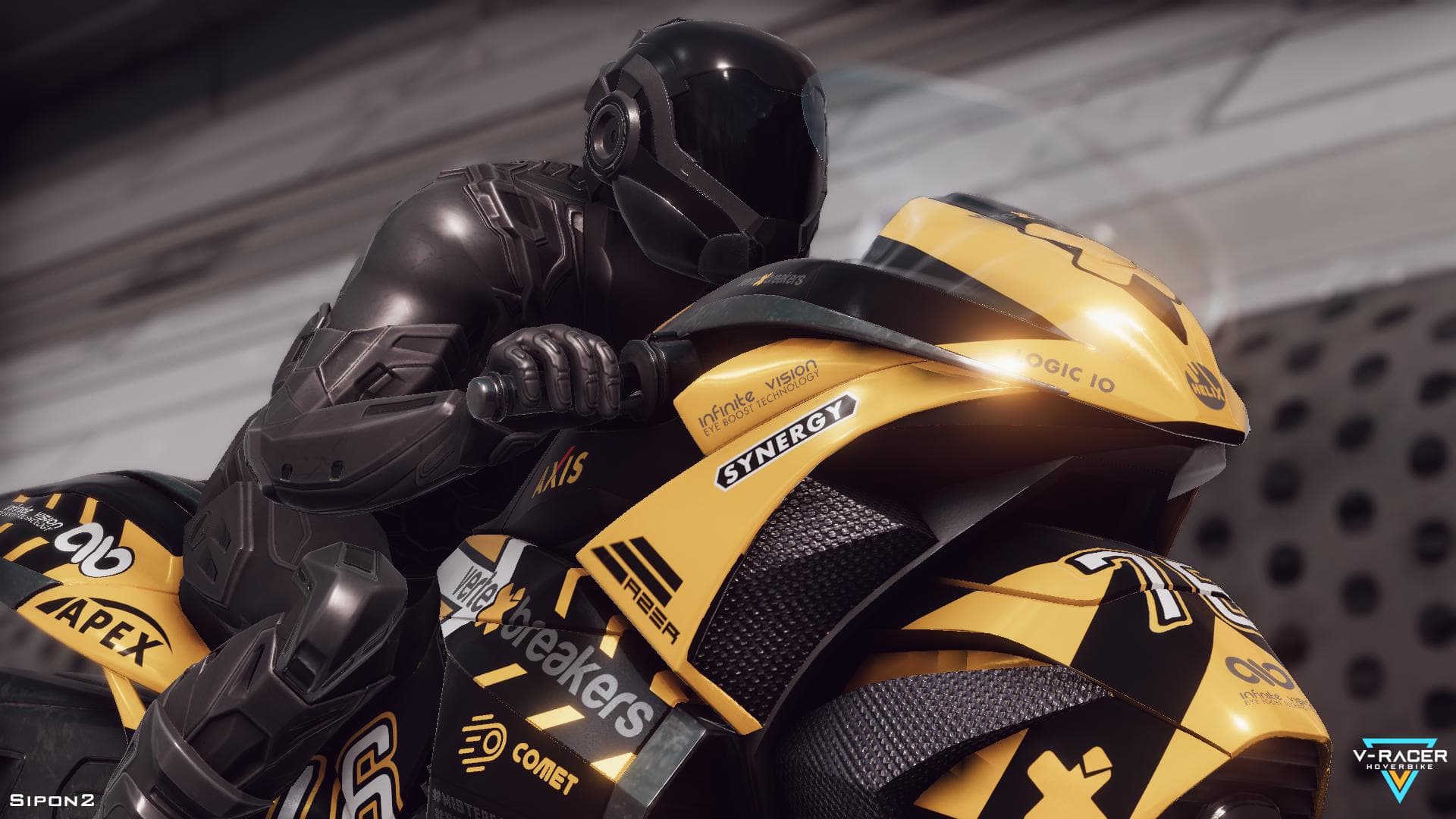 悬浮气垫车 (V-Racer Hoverbike)