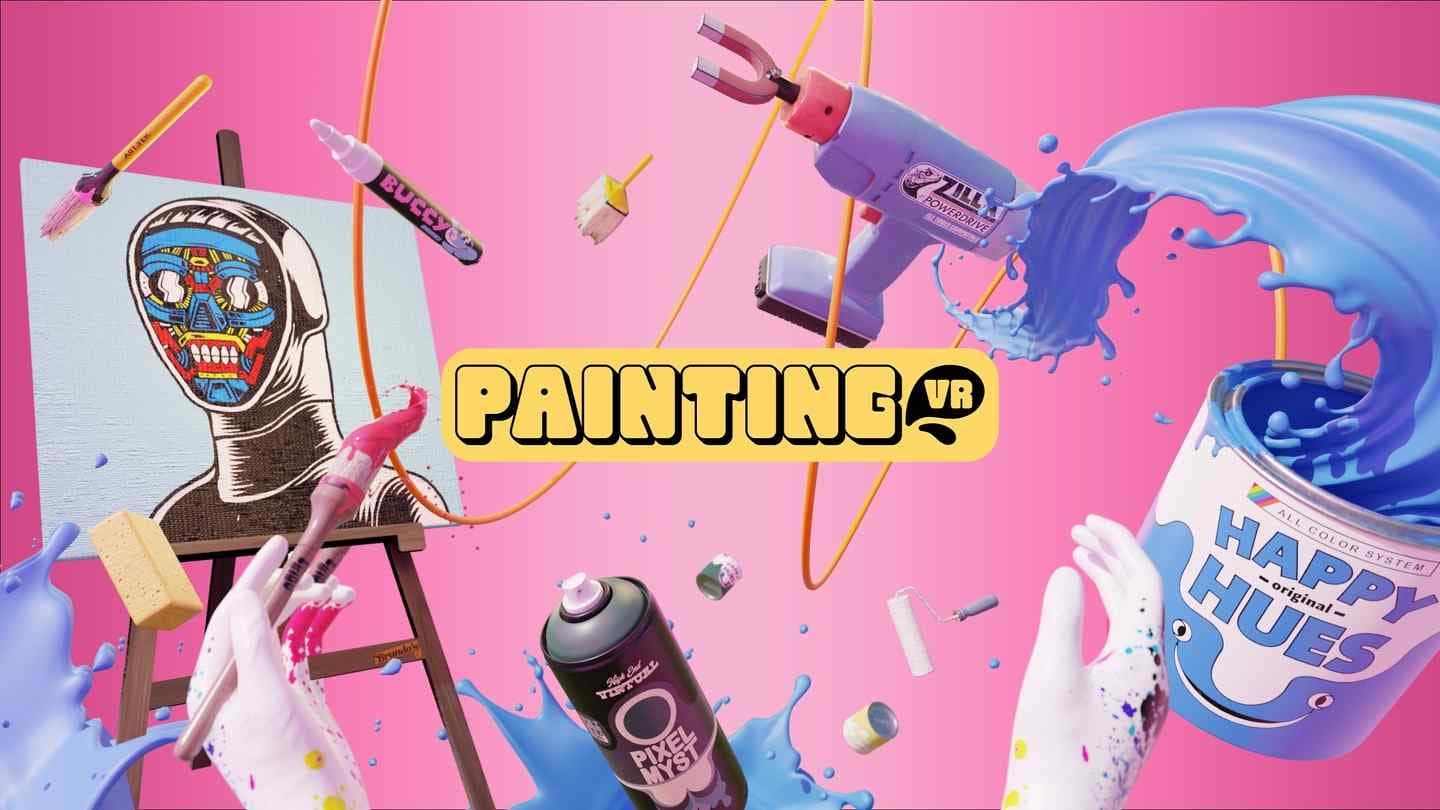 Oculus Quest 游戏《绘画模拟器》Painting VR