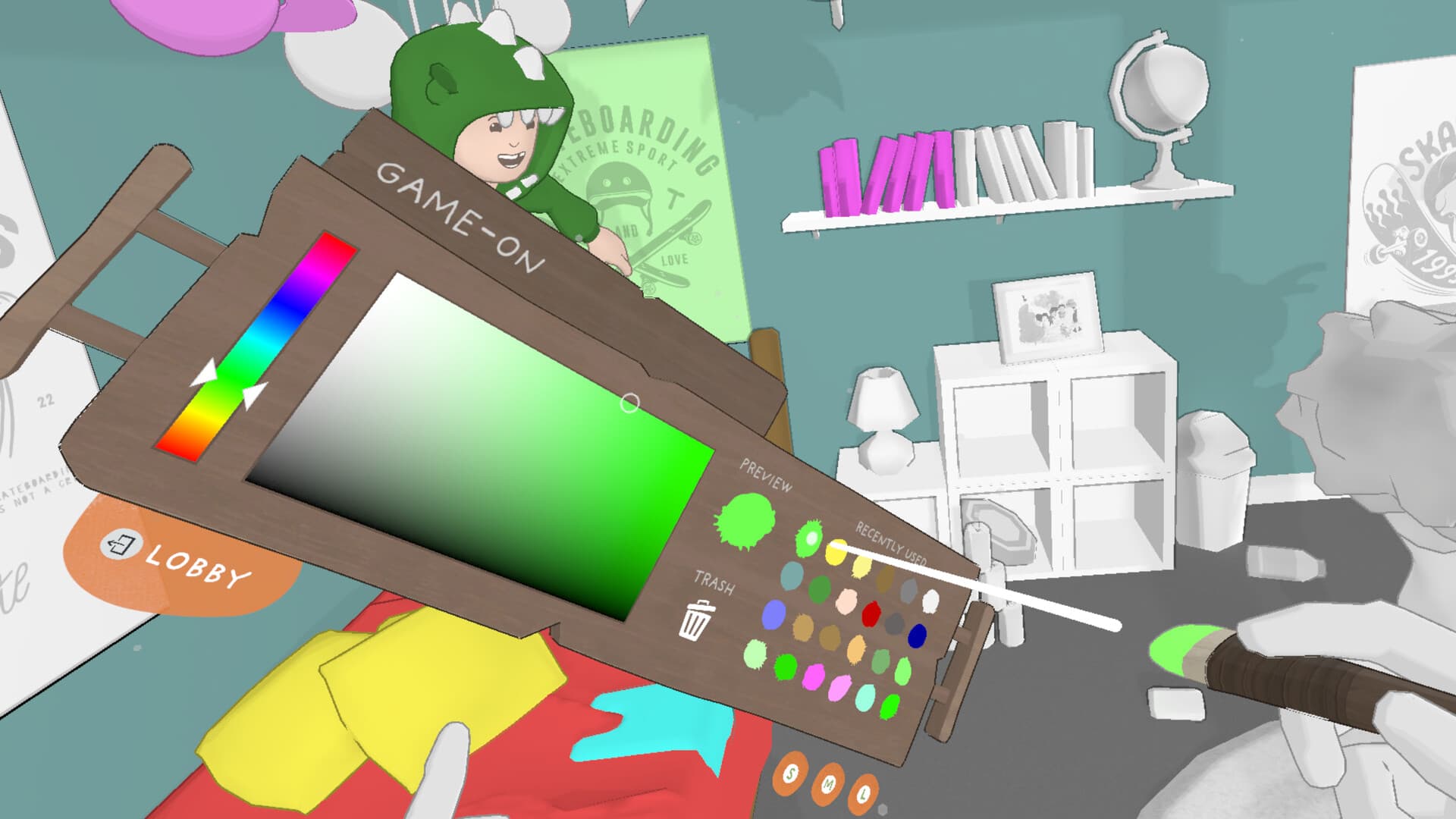 滑稽的配色 (Colorway Antics VR) 游戏截图