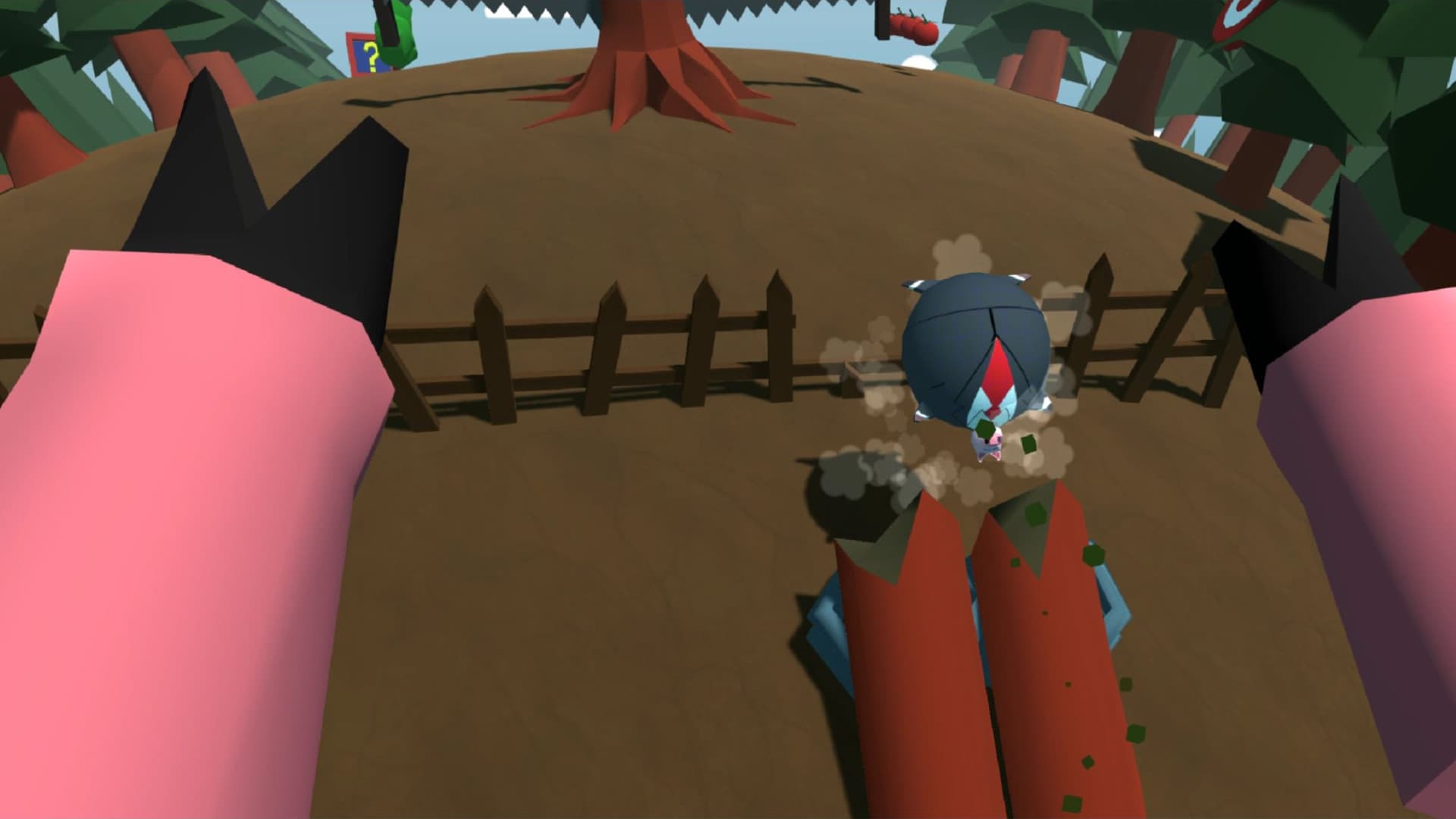 Oculus Quest 游戏《Bacon Roll》小猪快跑