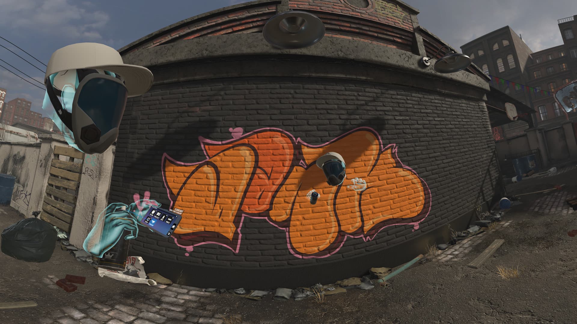 涂鸦模拟器(Kingspray Graffiti VR) 游戏截图