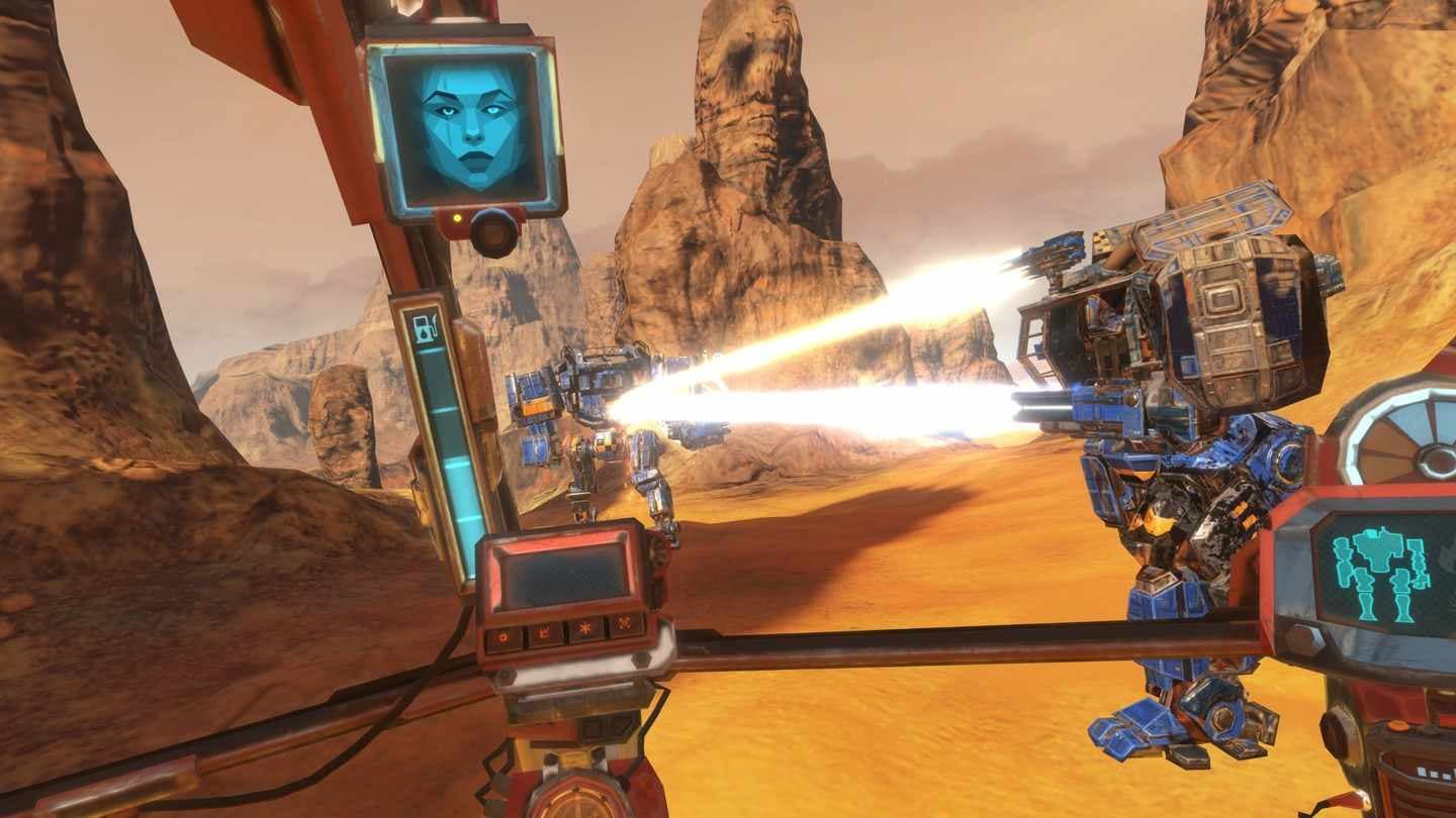 Oculus Quest 游戏《沃克斯机甲》Vox Machinae