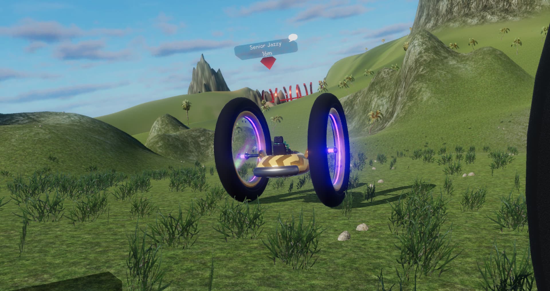超轮超速转动（Hyperwheel Overdrive VR）