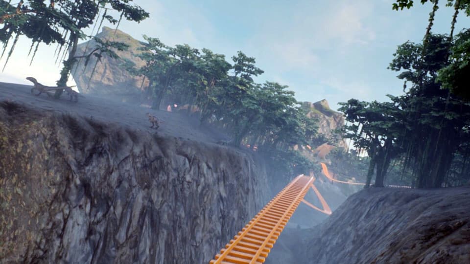 VR 沉浸式侏罗纪星球过山车 (Immersive Jurassic World Roller Coaster VR)