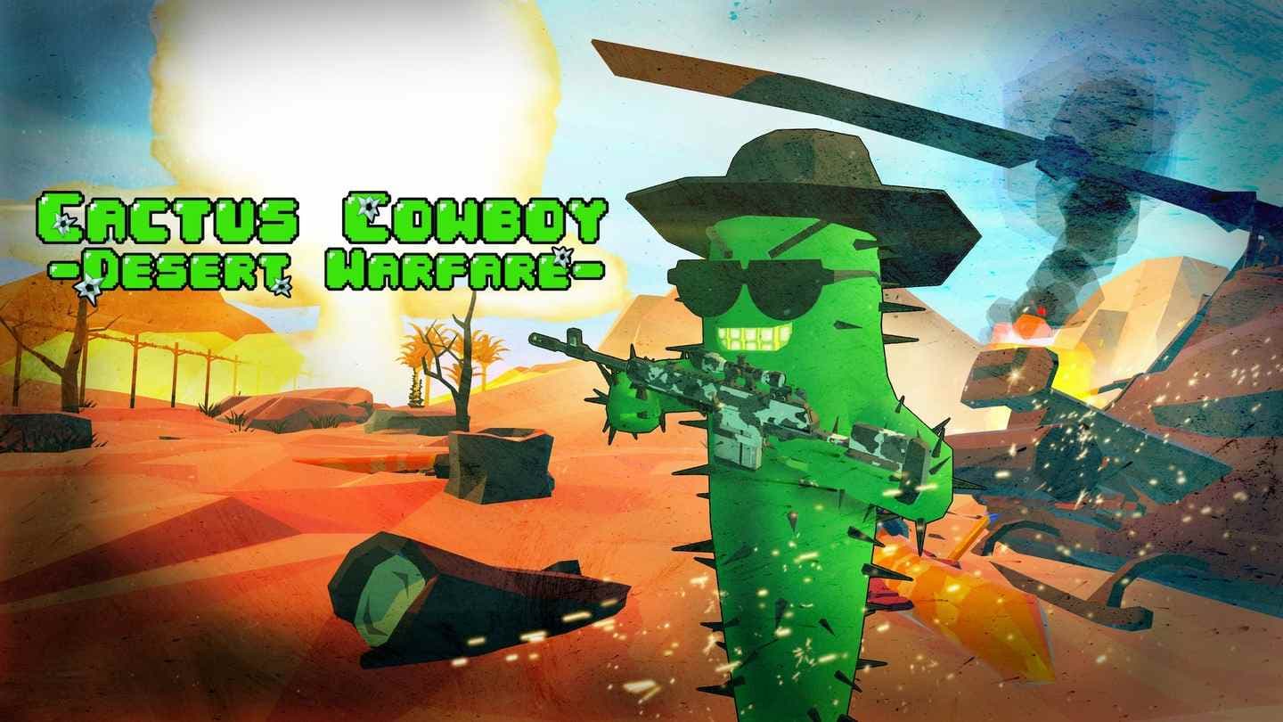 Oculus Quest 游戏《仙人掌牛仔 – 沙漠战争》Cactus Cowboy – Desert Warfare