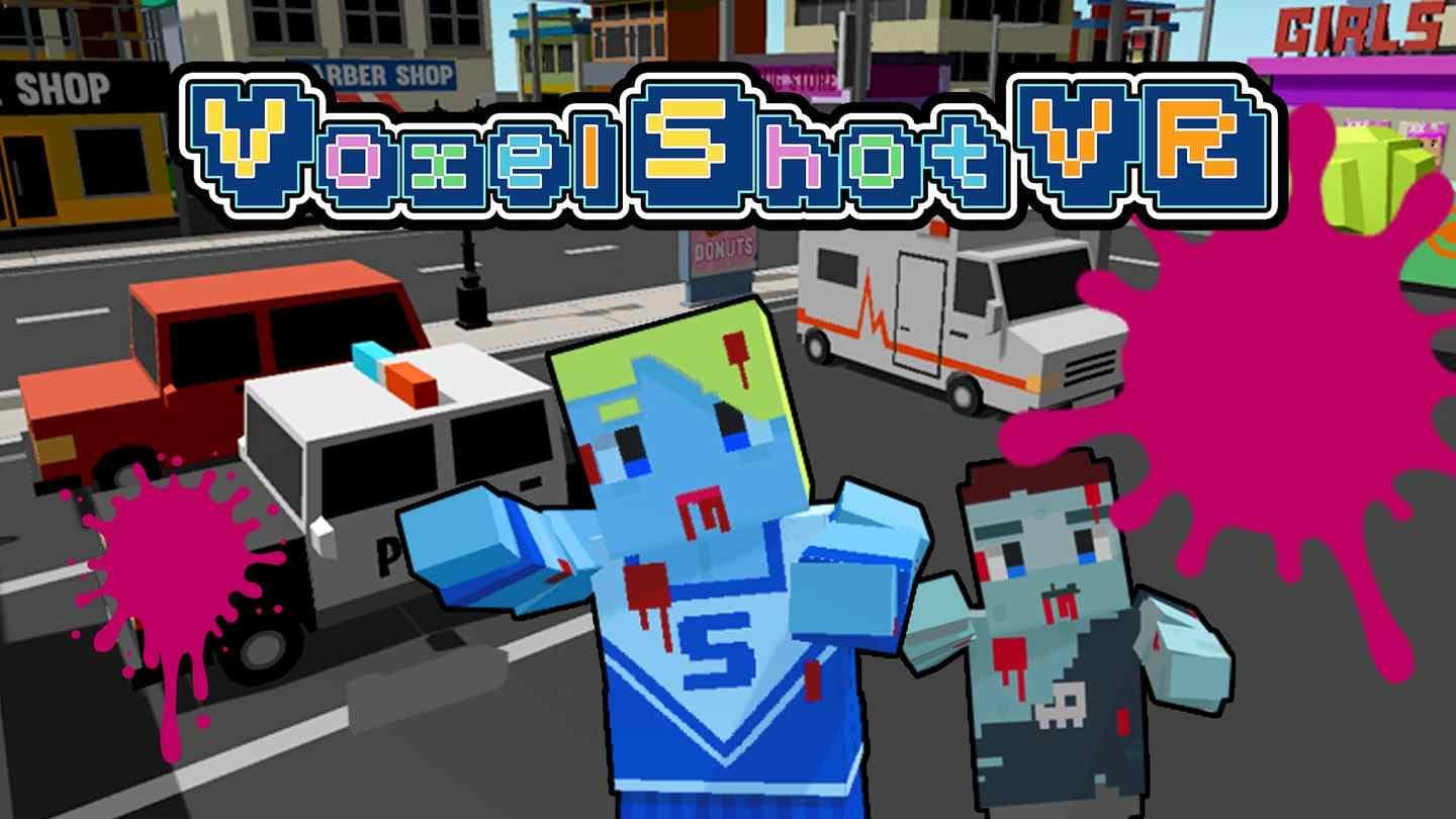 Oculus Quest 游戏《Voxel Shot VR》像素僵尸