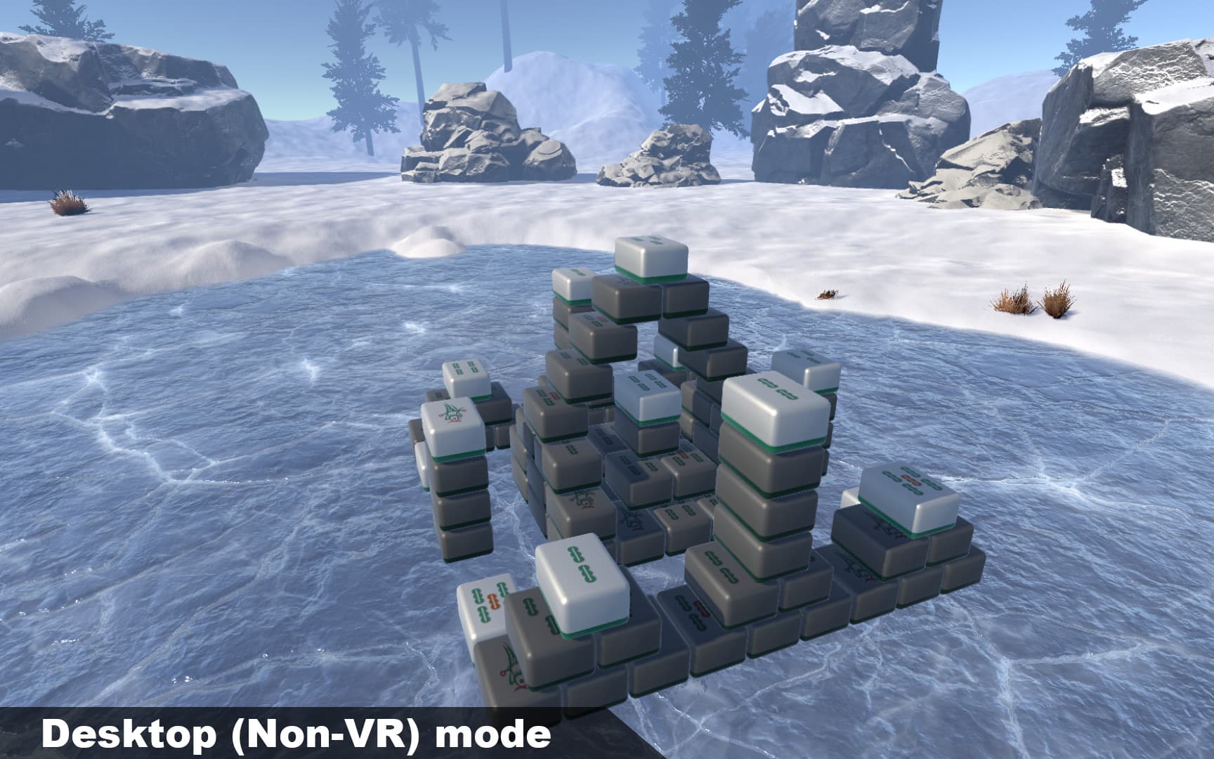 Meta Quest 游戏《3D Mahjong worlds》3D麻将世界